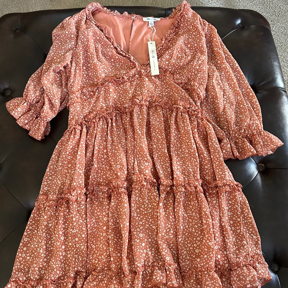 Ruffled dress